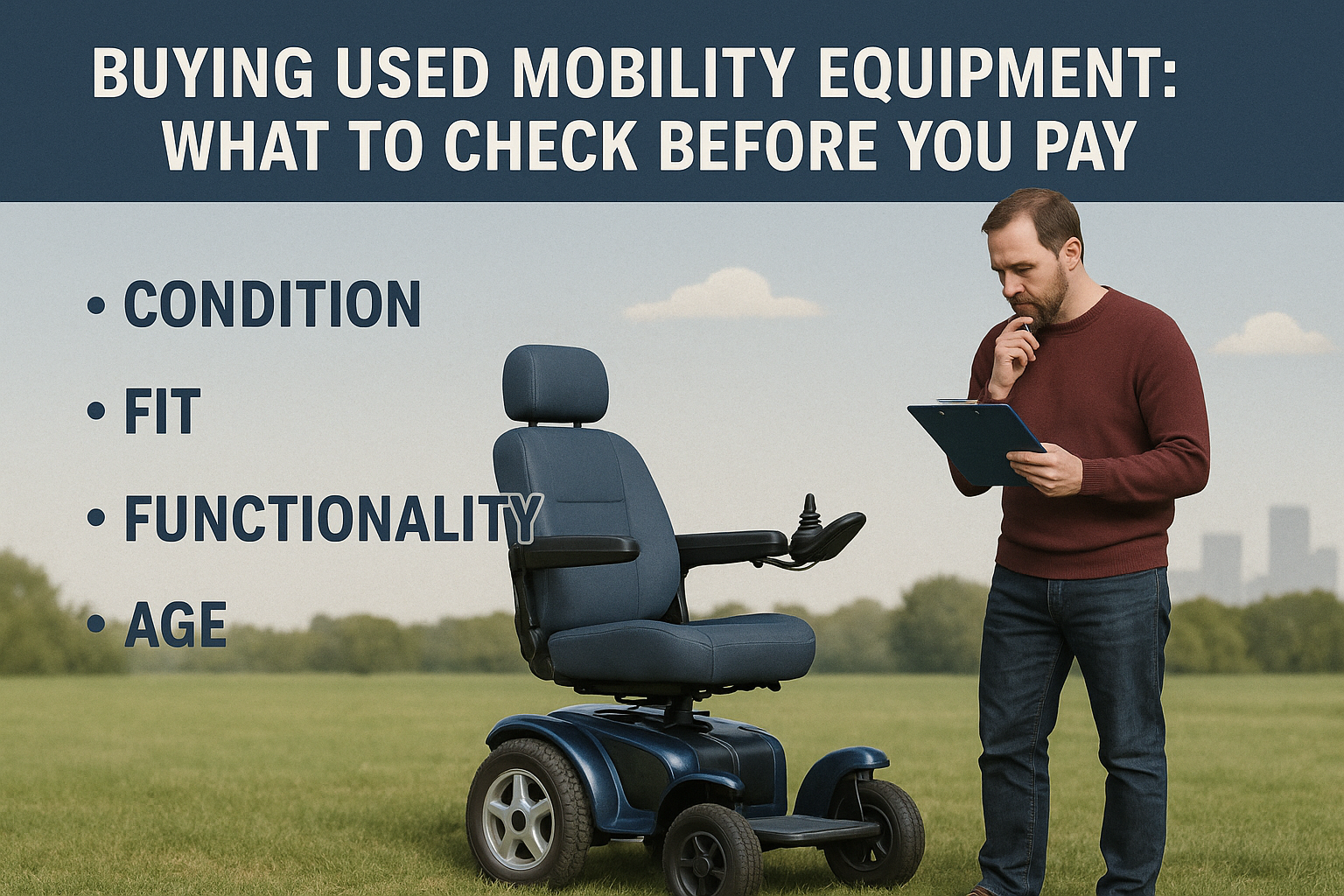 Buying Used Mobility Equipment: What to Check Before You Pay
